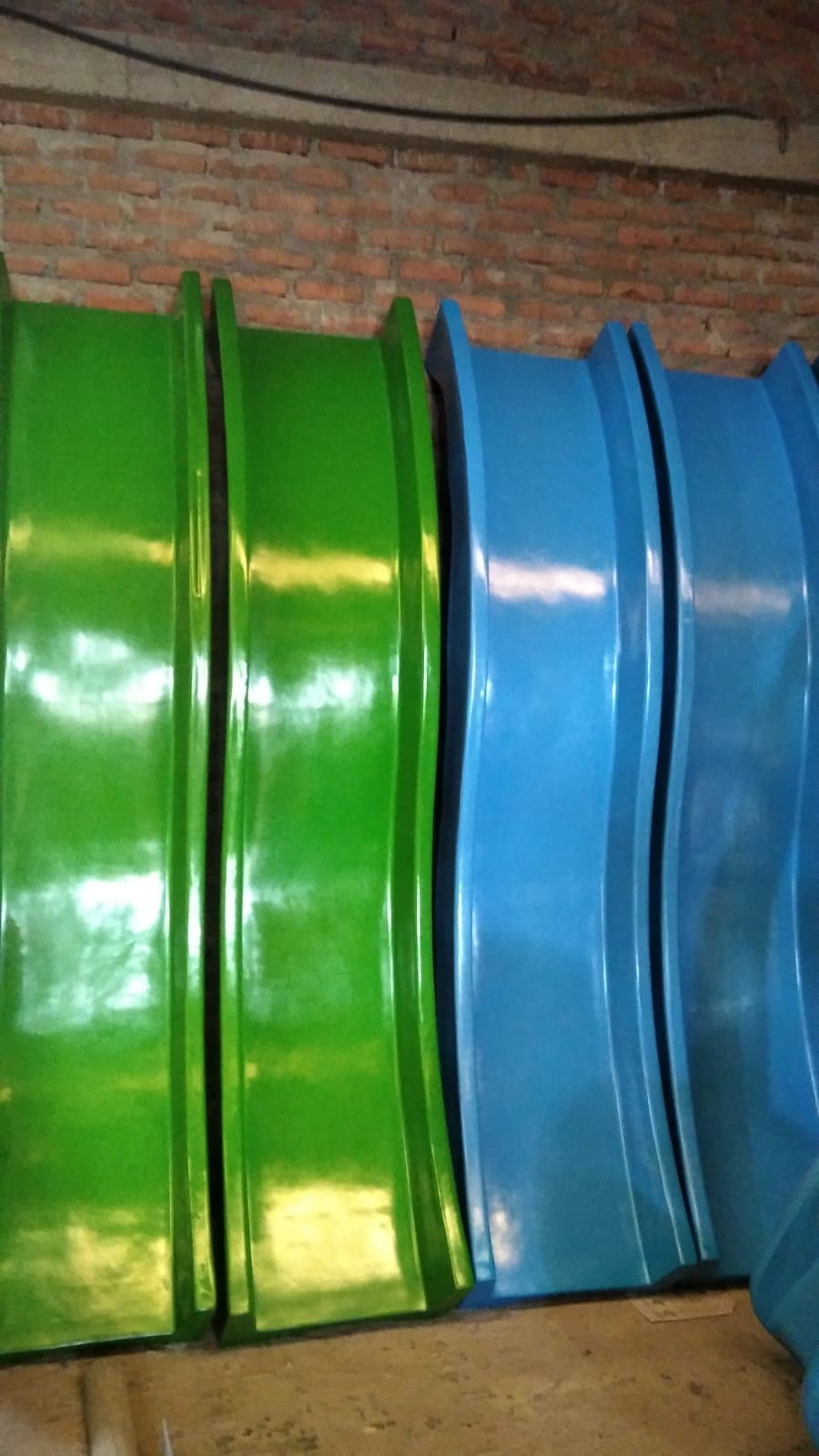 Rodadero deslizadero modulo en Fibra de Vidrio