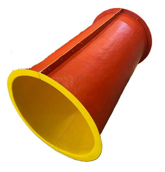 Túnel de fibra de vidrio para niños liso